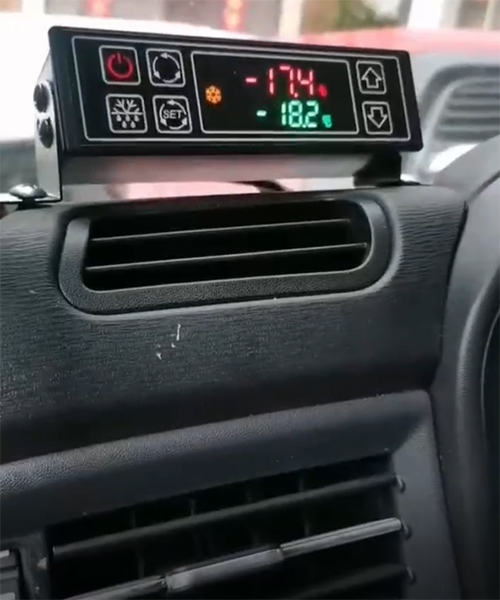 冷藏车制冷机组测试2