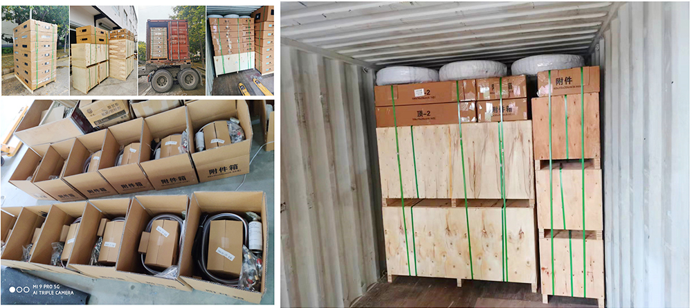 冷藏车制冷机组-装柜 (2)